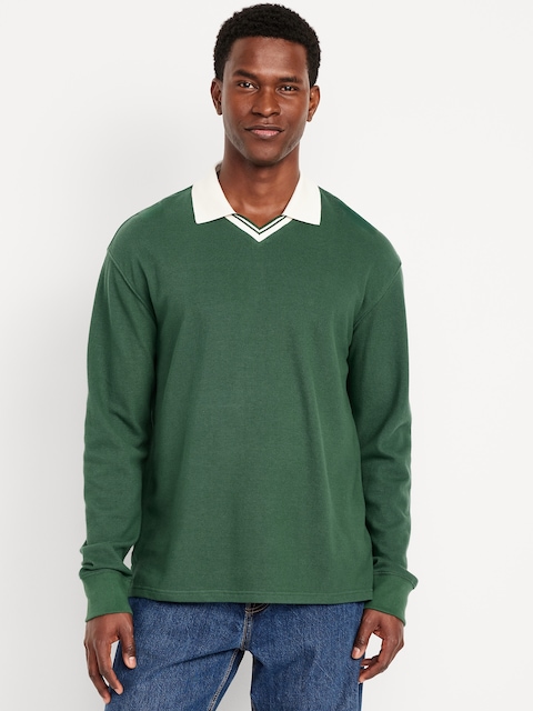 Polo en piqué coupe ample