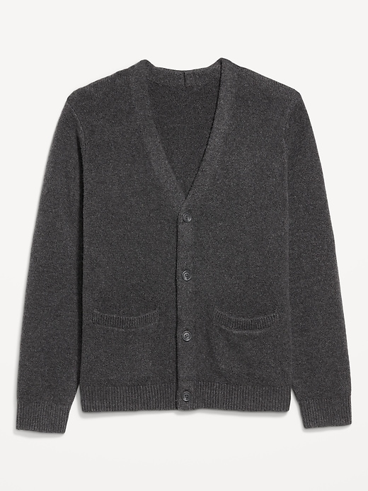 L'image numéro 4 présente Cardigan en tricot côtelé SoSoft