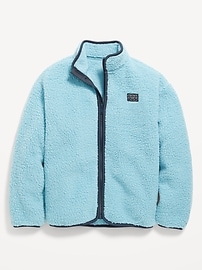 Image number 2 showing, Sherpa Zip-Front Jacket for Boys