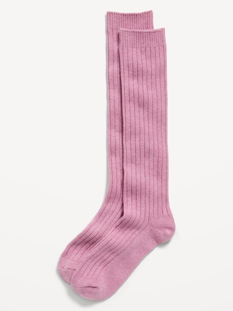 Knee-High Boot Socks for Women - Fragrant Rose