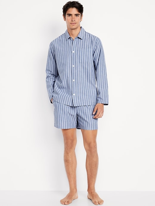 Image number 1 showing, Poplin Pajama Short Set