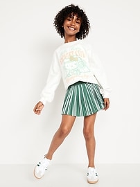 Image number 3 showing, High-Waisted Pleated Performance Skort for Girls