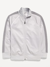 Image number 4 showing, Full-Zip Track Jacket for Boys