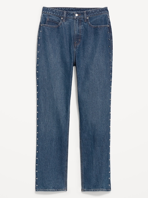 L'image numéro 8 présente Jean droit à taille très haute