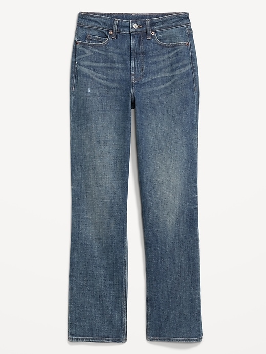 L'image numéro 6 présente Jean droit à taille très haute