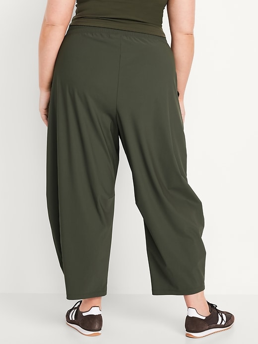 Image number 7 showing, High-Waisted SleekTech Barrel Ankle Pants