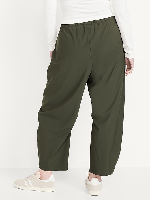 Image number 5 showing, High-Waisted SleekTech Barrel Ankle Pants