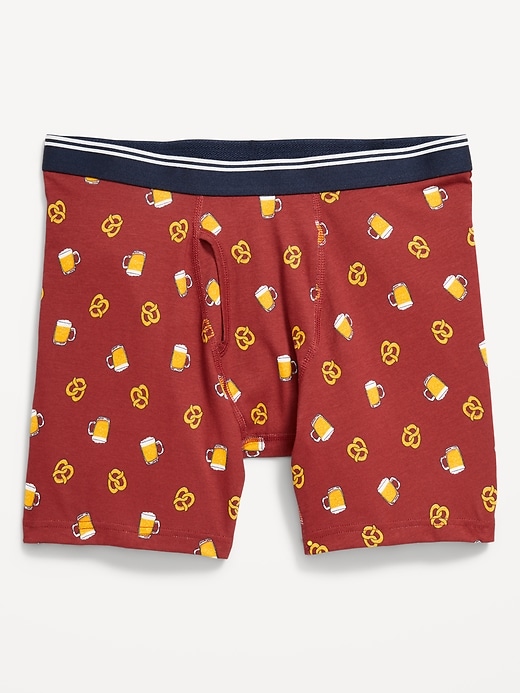 Image number 1 showing, Soft-Washed Boxer Briefs -- 6.25-inch inseam