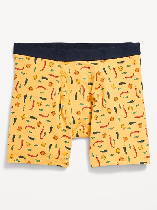 Image number 1 showing, Soft-Washed Boxer Briefs -- 6.25-inch inseam