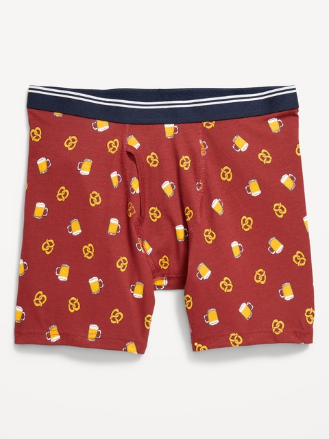 Soft-Washed Boxer Briefs -- 6.25-inch inseam - Toasted Pretzel