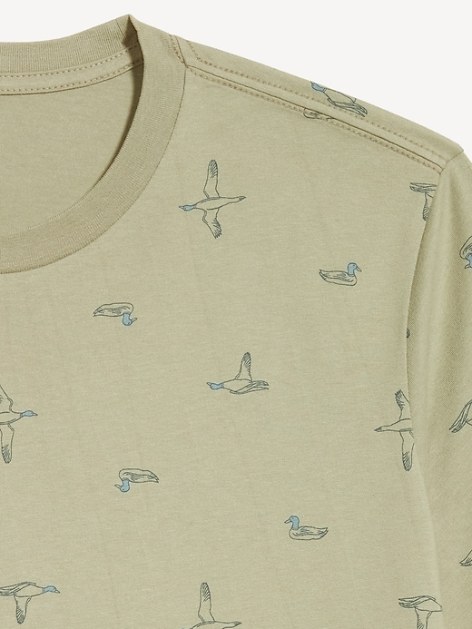 L'image numéro 5 présente T-shirt ras du cou