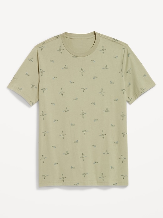 L'image numéro 4 présente T-shirt ras du cou