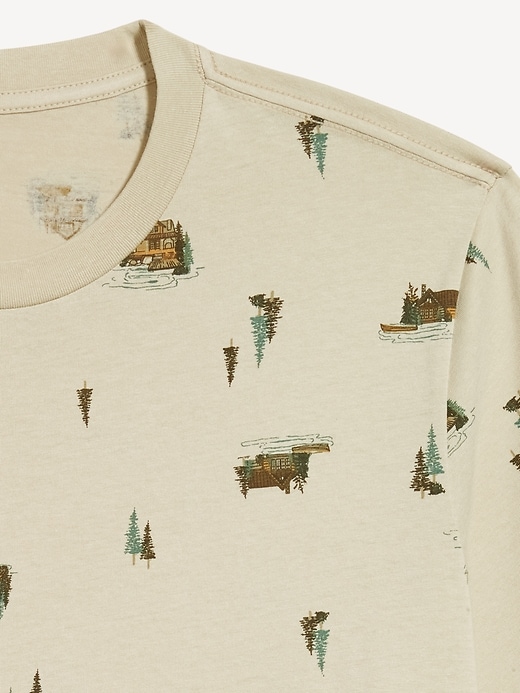 L'image numéro 5 présente T-shirt ras du cou