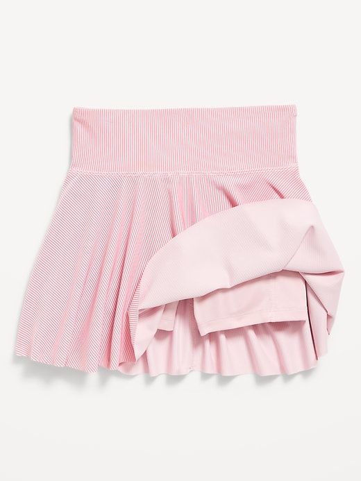 Image number 6 showing, High-Waisted PowerSoft Ribbed Skort for Girls
