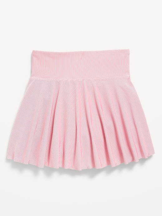 Image number 5 showing, High-Waisted PowerSoft Ribbed Skort for Girls