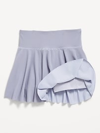 Image number 6 showing, High-Waisted PowerSoft Ribbed Skort for Girls
