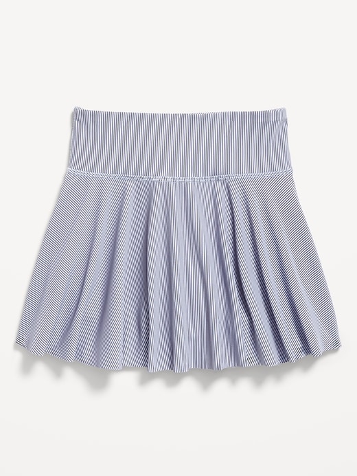 Image number 5 showing, High-Waisted PowerSoft Ribbed Skort for Girls