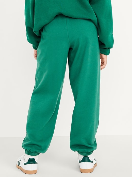 Voir une image plus grande du produit 2 de 4. Pantalon de jogging rétro à taille haute pour Fille