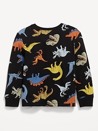 Image number 2 showing, Printed Long-Sleeve T-Shirt for Toddler Boys