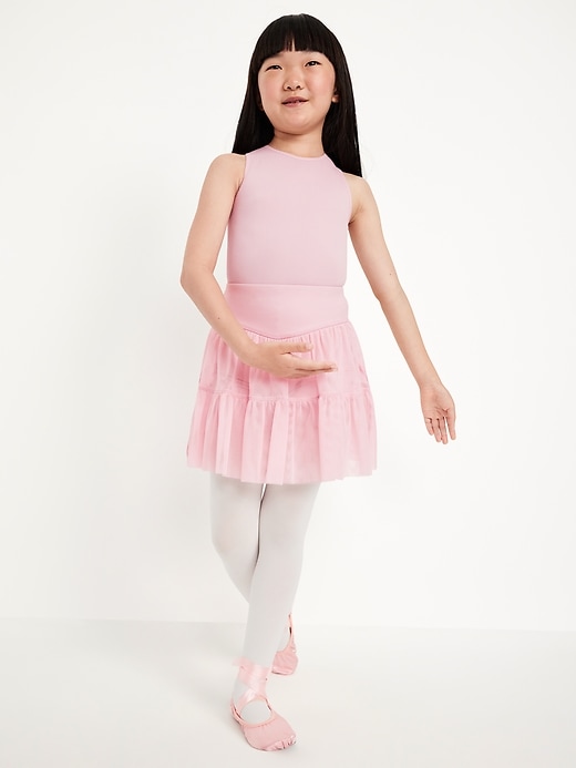 View large product image 2 of 5. High-Waisted PowerSoft Tutu Skort for Girls