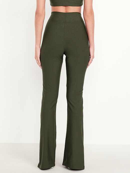 Image number 6 showing, Extra High-Waisted PowerSoft Split-Flare Leggings