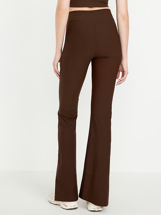 Image number 2 showing, Extra High-Waisted PowerSoft Split-Flare Leggings