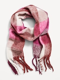 Image number 2 showing, Brushed Fringed Scarf