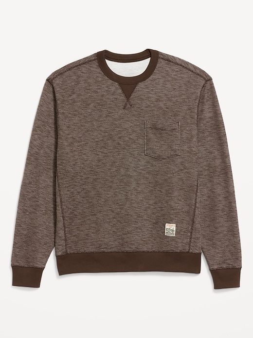 Image number 4 showing, Textured Pocket Sweatshirt
