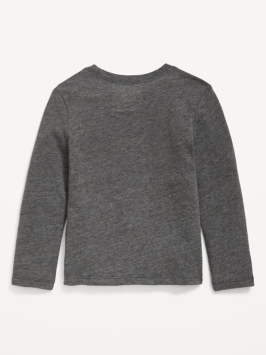 Image number 2 showing, Long-Sleeve Graphic T-Shirt for Toddler Girls