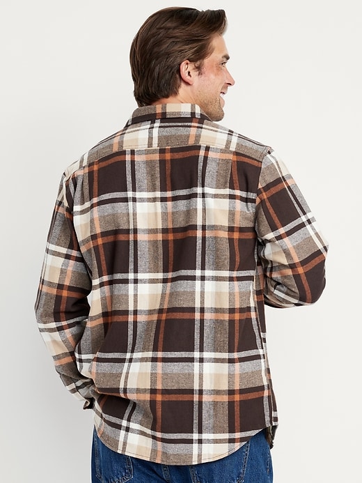 Image number 2 showing, Plaid Flannel Pocket Shirt