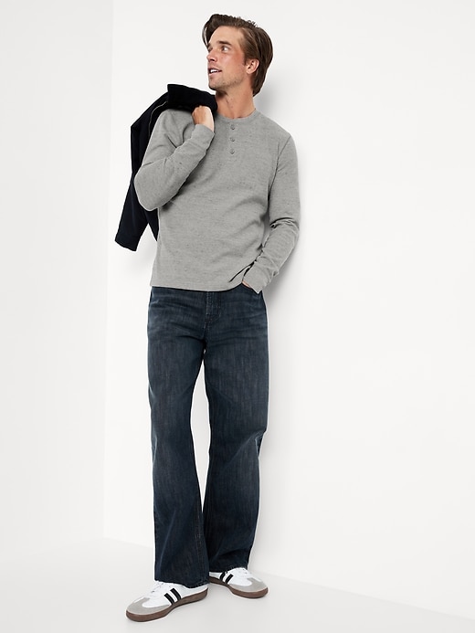 Image number 3 showing, Waffle Henley T-Shirt