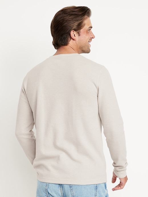 Image number 2 showing, Waffle Henley T-Shirt