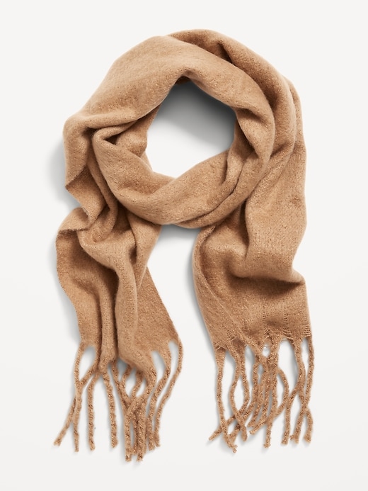 Image number 2 showing, Brushed Fringed Scarf