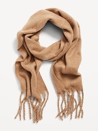 Image number 2 showing, Brushed Fringed Scarf