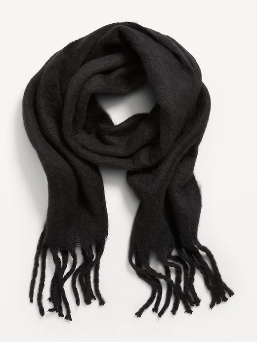 Image number 2 showing, Brushed Fringed Scarf