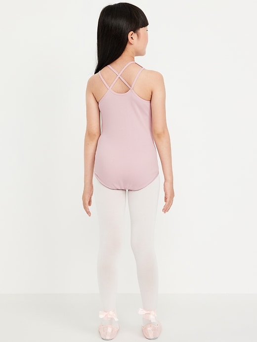 Image number 2 showing, Seamless Fitted Sleeveless Leotard for Girls