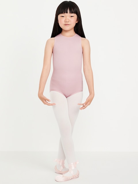 Combinaison sans manches moulante sans coutures Performance pour fille - Ps Sans Soudure L:Tal De Fée