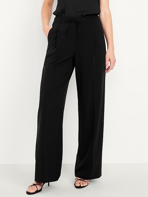 Image number 2 showing, High-Waisted Billie Wide-Leg Trouser