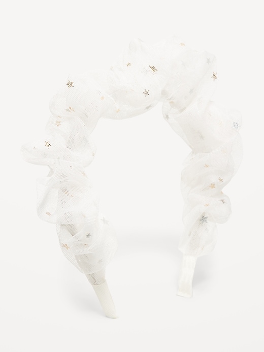 View large product image 1 of 1. Outtek™ Sparkly Tulle Headband for Toddler Girls