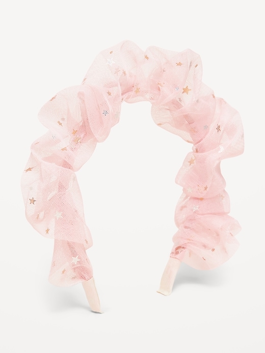 View large product image 1 of 1. Outtek™ Sparkly Tulle Headband for Toddler Girls