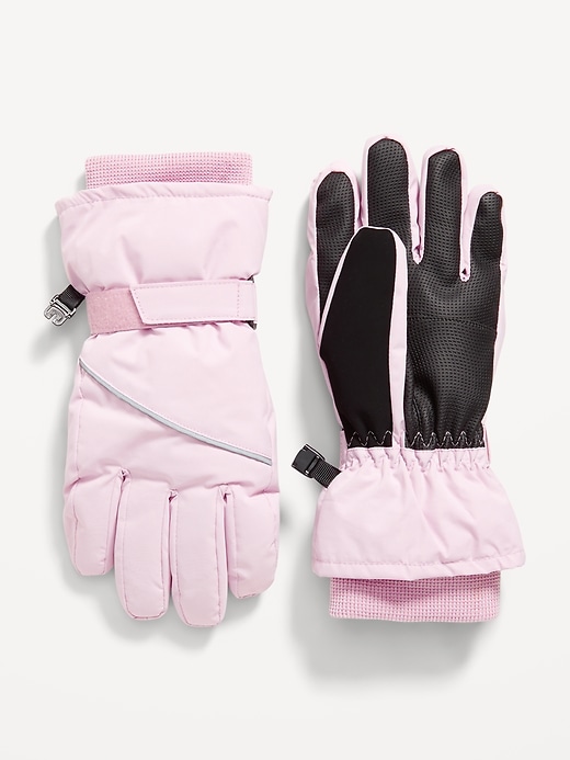 Image number 1 showing, Snow Gloves for Girls