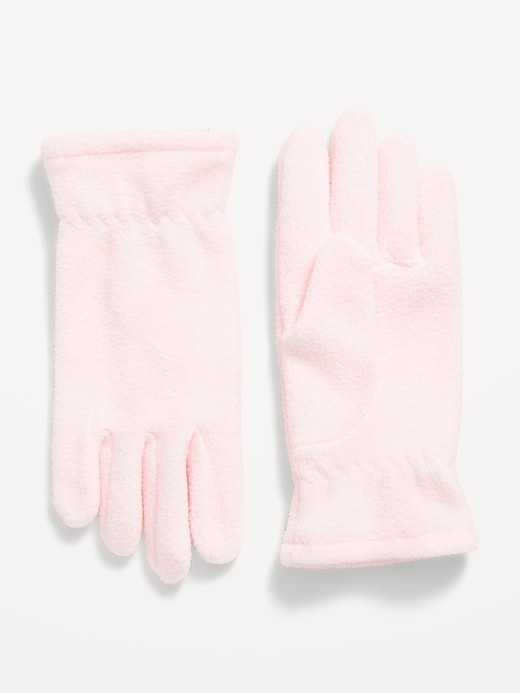 Image number 1 showing, Gender-Neutral Go-Warm Microfleece Gloves for Kids