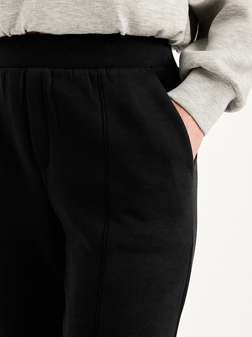Image number 3 showing, High-Waisted Bounce Fleece Trouser Sweatpants