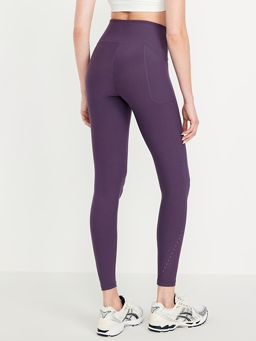Image number 2 showing, High-Waisted PowerSoft Train 7/8 Run Leggings