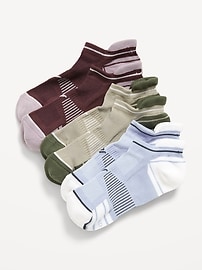 L'image numéro 1 présente Socquettes de course pour femme (paquet de 3 paires)