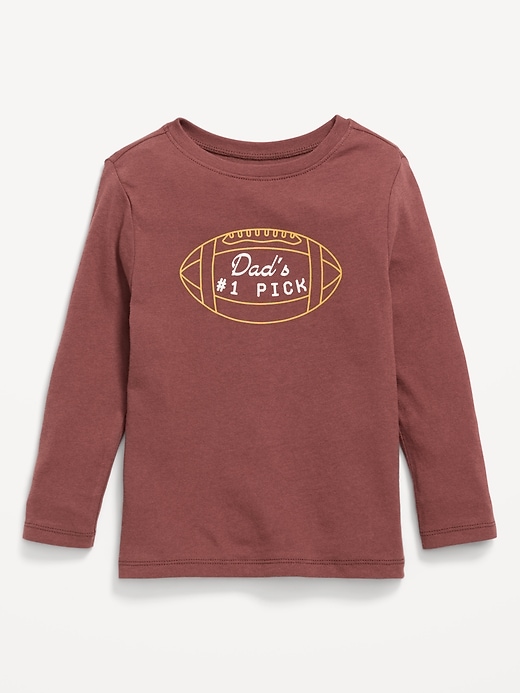 L'image numéro 1 présente T-shirt à manches longues à imprimé unisexe pour tout-petit