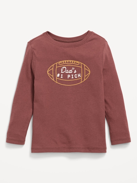 T-shirt à manches longues à imprimé unisexe pour tout-petit - Racinette