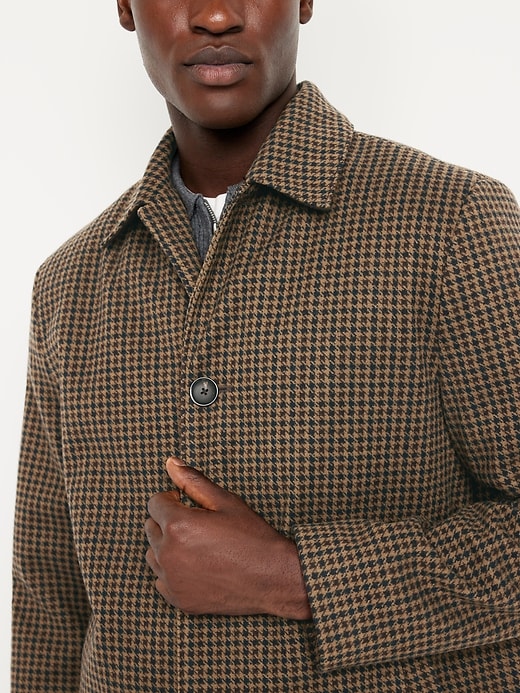 Image number 5 showing, Relaxed Houndstooth Topcoat