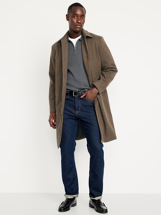 Image number 1 showing, Relaxed Houndstooth Topcoat