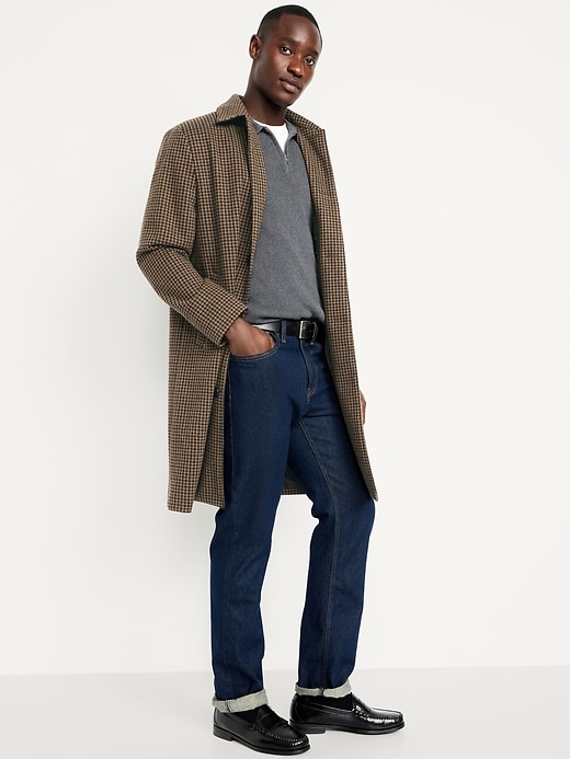 Image number 3 showing, Relaxed Houndstooth Topcoat